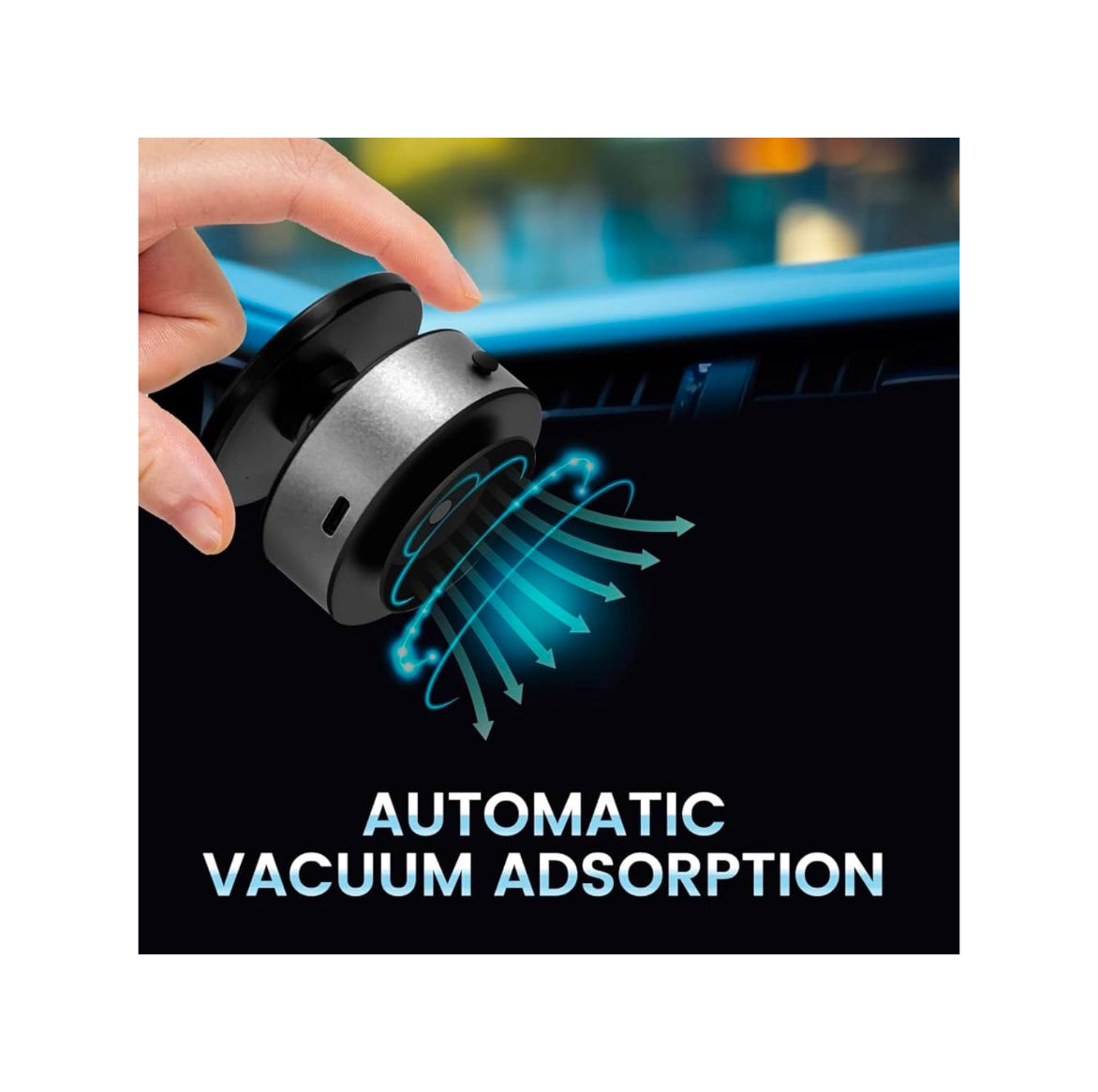 360 Suction Phone Holder and Power Bank TECHNOLOGIA