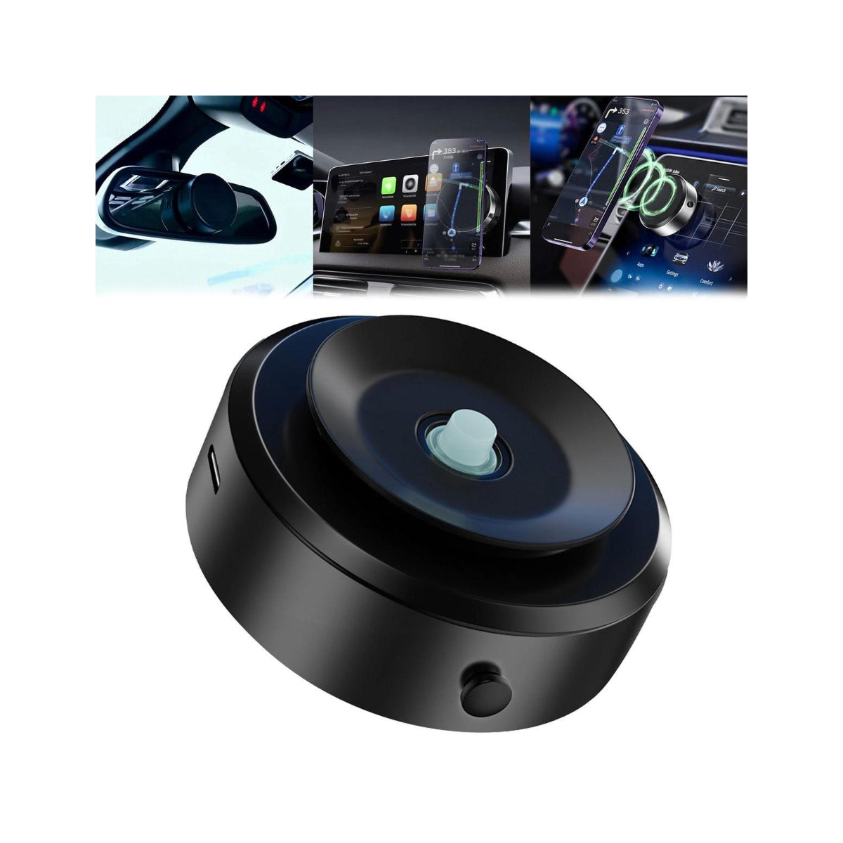 360 Suction Phone Holder and Power Bank TECHNOLOGIA